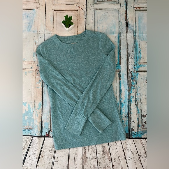 Mossimo Supply Co. Tops - Bluish green long sleeve shirt